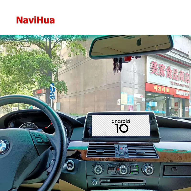 Navihua Android 10 Stereo NAVI Autoradio DVD Player For BMW 5 series e60 3 Series E90 CCC CIC GPS Navigation Radio