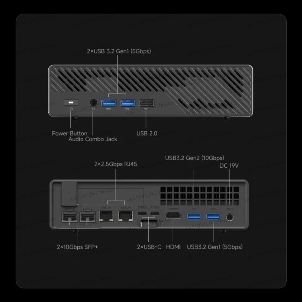

MINISFORUM MS-A2 Mini PC AMD 11 DDR5 PCIe SSD WIFI6E BT5.2 Dual 10G SFP+ Gaming MINI PC Computer Ryzen 9 9955HX/7945HX Windows