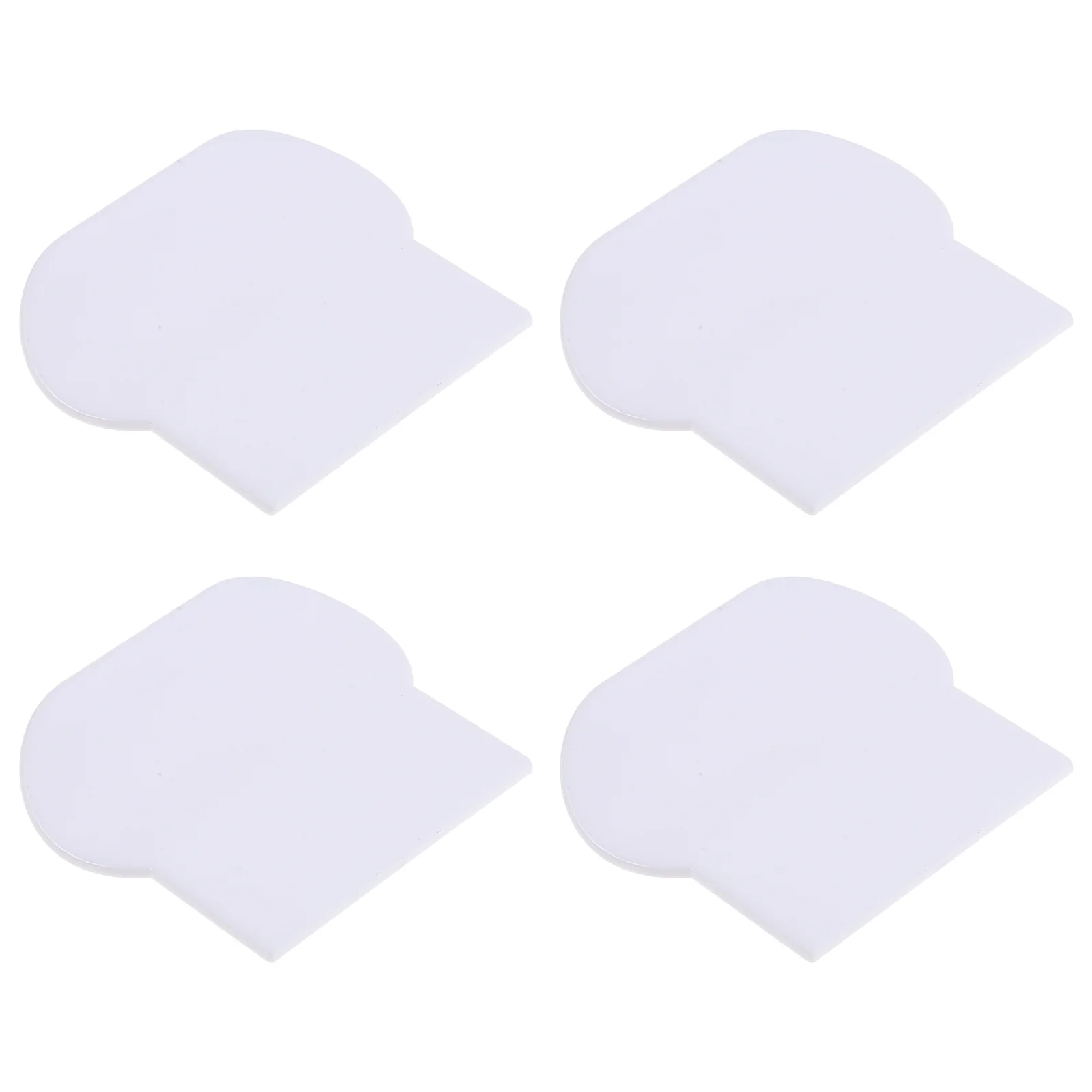 

4pcs Toilet Seat Lifter Adhesive Handle For Easy Install Anti-Touching Toilet Cover Lid Bathroom Fixture Seat Cover Lifter