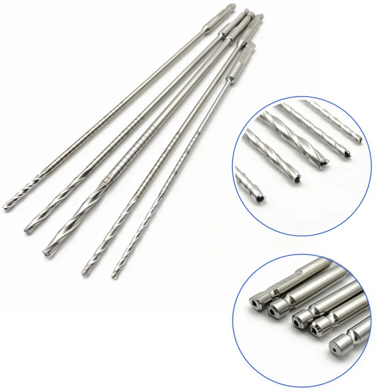 Stainless steel AO Cannulated Drill Bits Hollow Drill Bits Veterinary Orthopedics Instruments