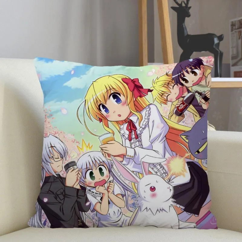 Musife Fortune Arterial Anime Pillowcase Custom Square Pillow Cover Case Zipper Pillowcase 35X35,40x40,45x45cm 3.18