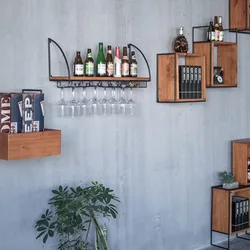 Loja minimalista sala de estar móvel parede vidro prateleira vinho rack móveis bar cozinha armazenamento organização gabinete armário luxo