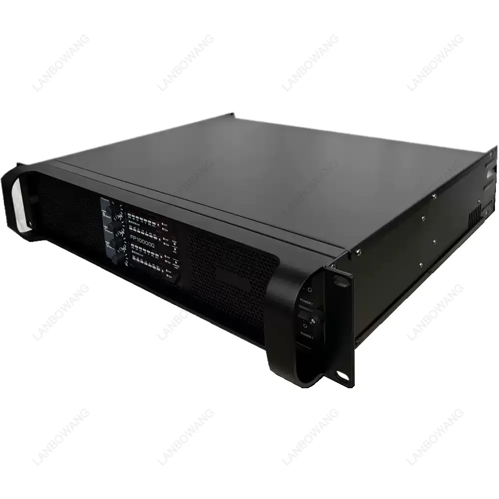 FP10000Q FP14000 2U High Power Switching Power Amplifier 110V 220V Stage Audio Amp 20Hz-20KHz Professional Music Device