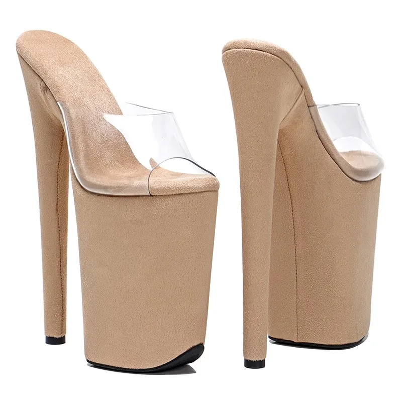 23CM/9inches Patent PVC upper Platform Shoes Sexy Dance Shoes High Heels Slippers Pole Dance Shoes 0022