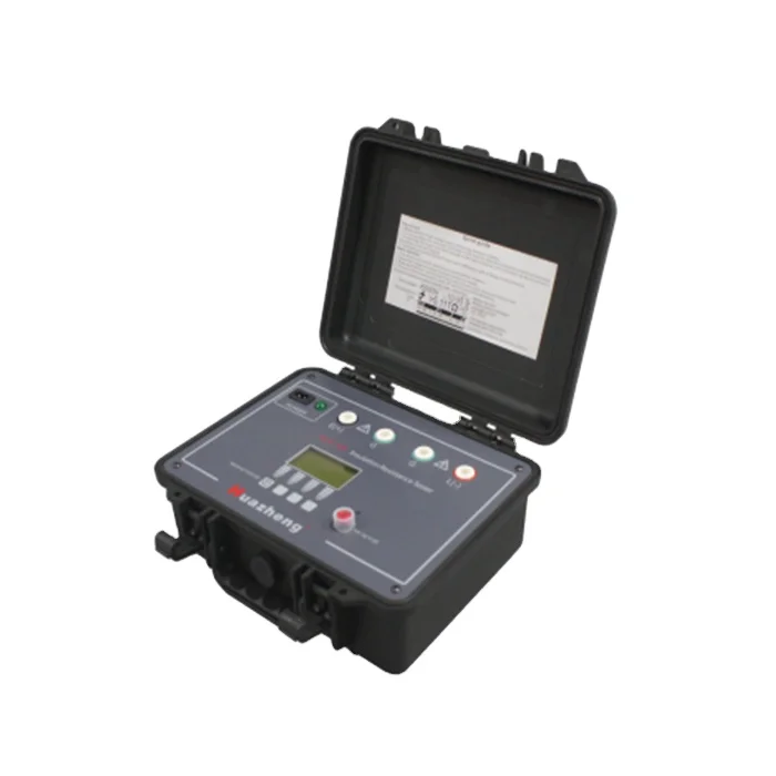 

Huazheng HZJY-25K Black Color 5mA Short Circuit Current High Voltage Digital 25kV Insulation Resistance Tester