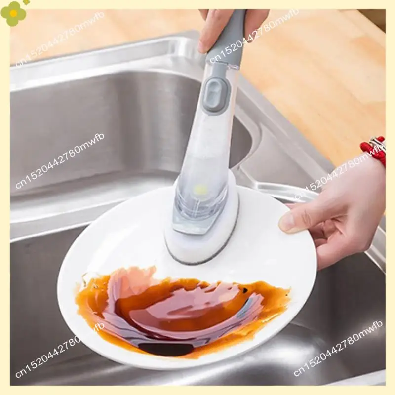 

Гидравлическая щетка для мытья кастрюль LDHL с длинной ручкой, автоматическая щетка для наполнения жидкостью, прочная, простая в использовании