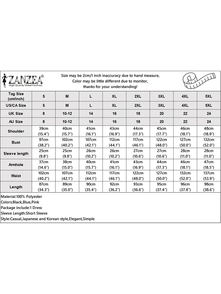 ZANZEA Elegante Mini Abito Stampato Floreale 2025 Manica Corta Vintage Ufficio Lavoro Vestito Estivo Moda Abito Allentato Femme Abiti