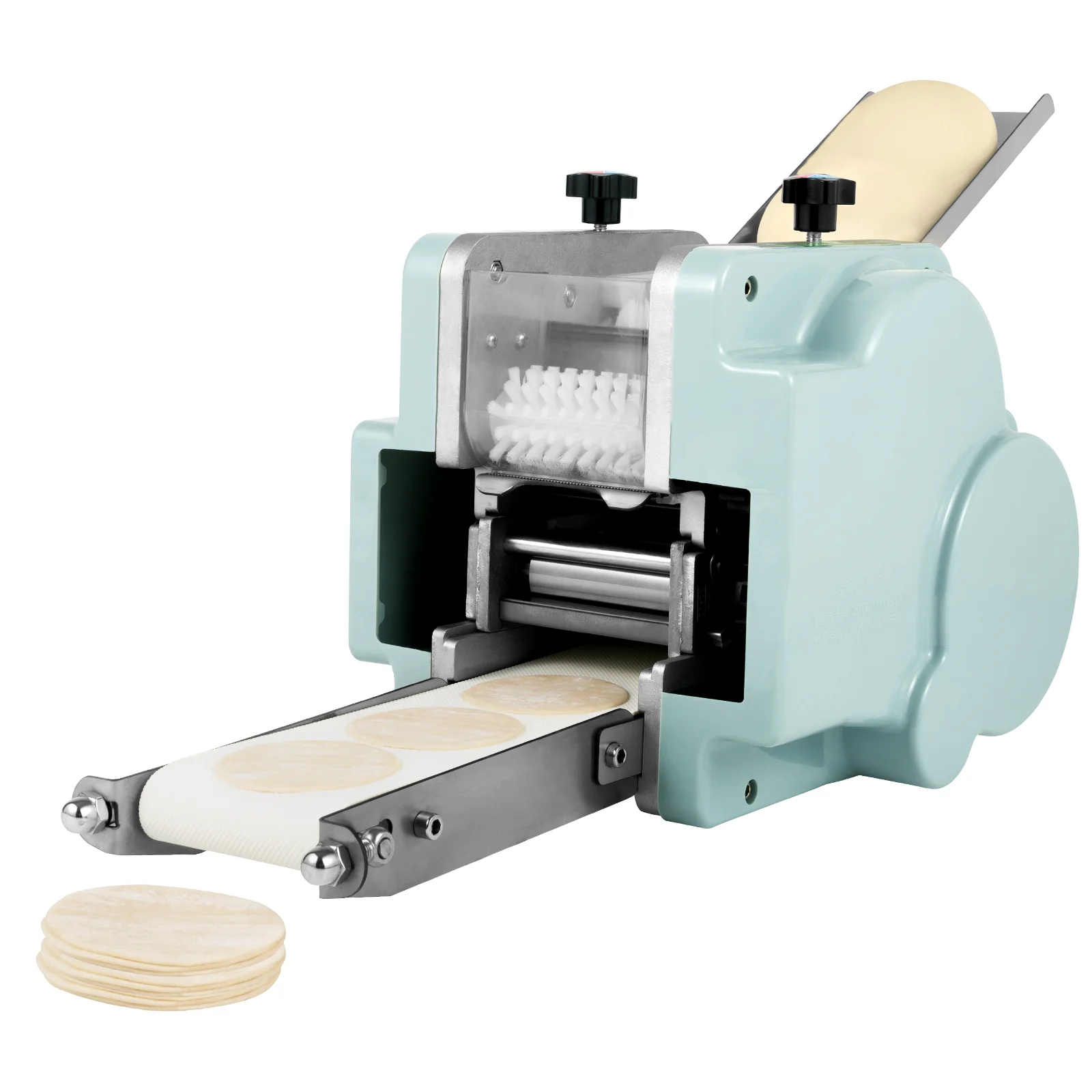 

110v 140w 12.6*12*13in Dumpling Skin Maker 50-60pieces/Min Adjustable Multi-function for Daily Household Commercial Use