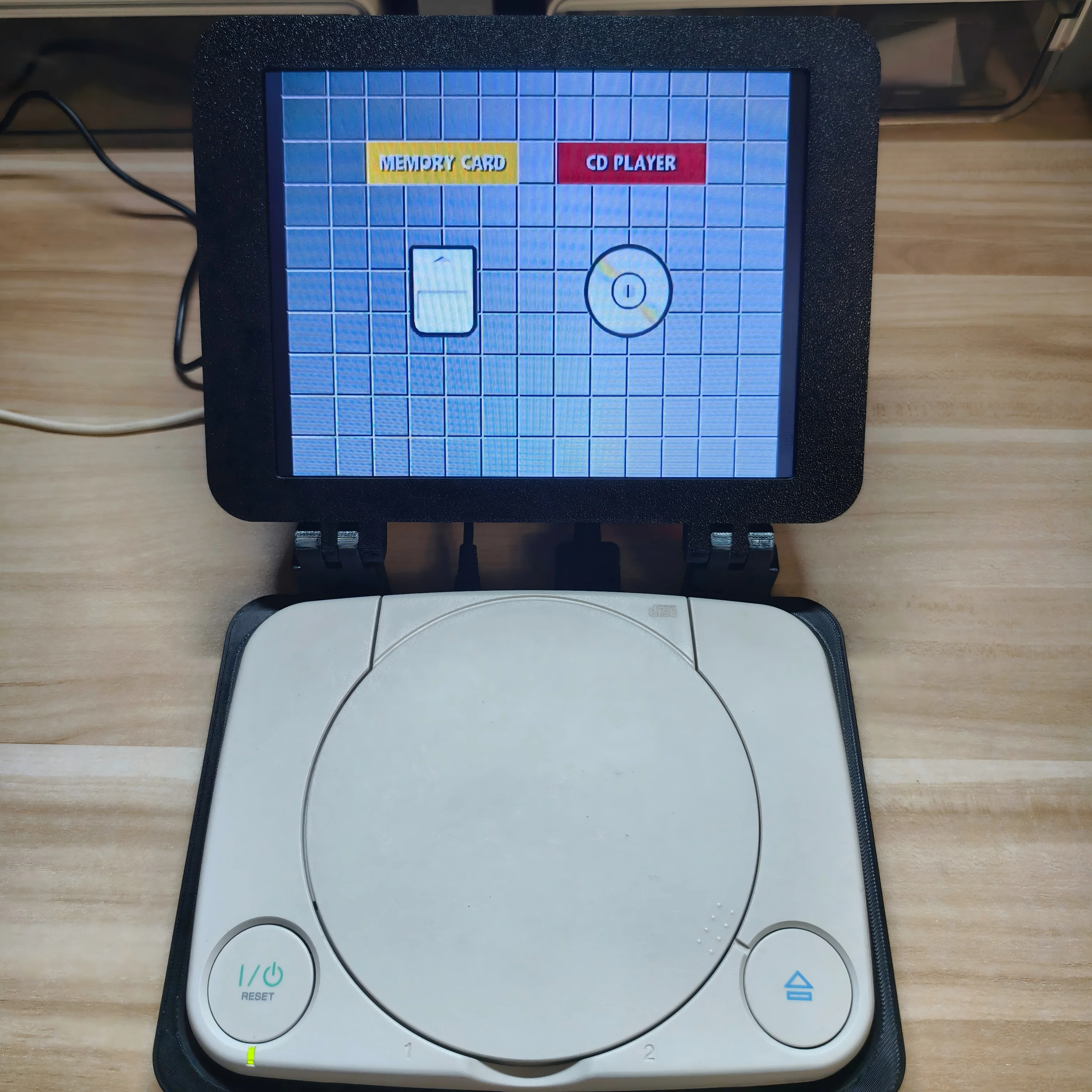 

8-дюймовая ретро-игровая консоль NTSC и PAL, портативный ЖК-дисплей, портативный мини-дисплей со стереозвуком для PSONE