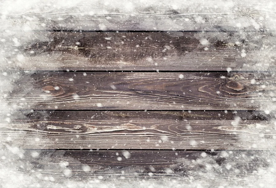 لوحة خشبية عتيقة خلفية حالمة ندفة الثلج عيد الميلاد خلفية حفلة عيد ميلاد خلفية الشتاء لاستوديو الصور