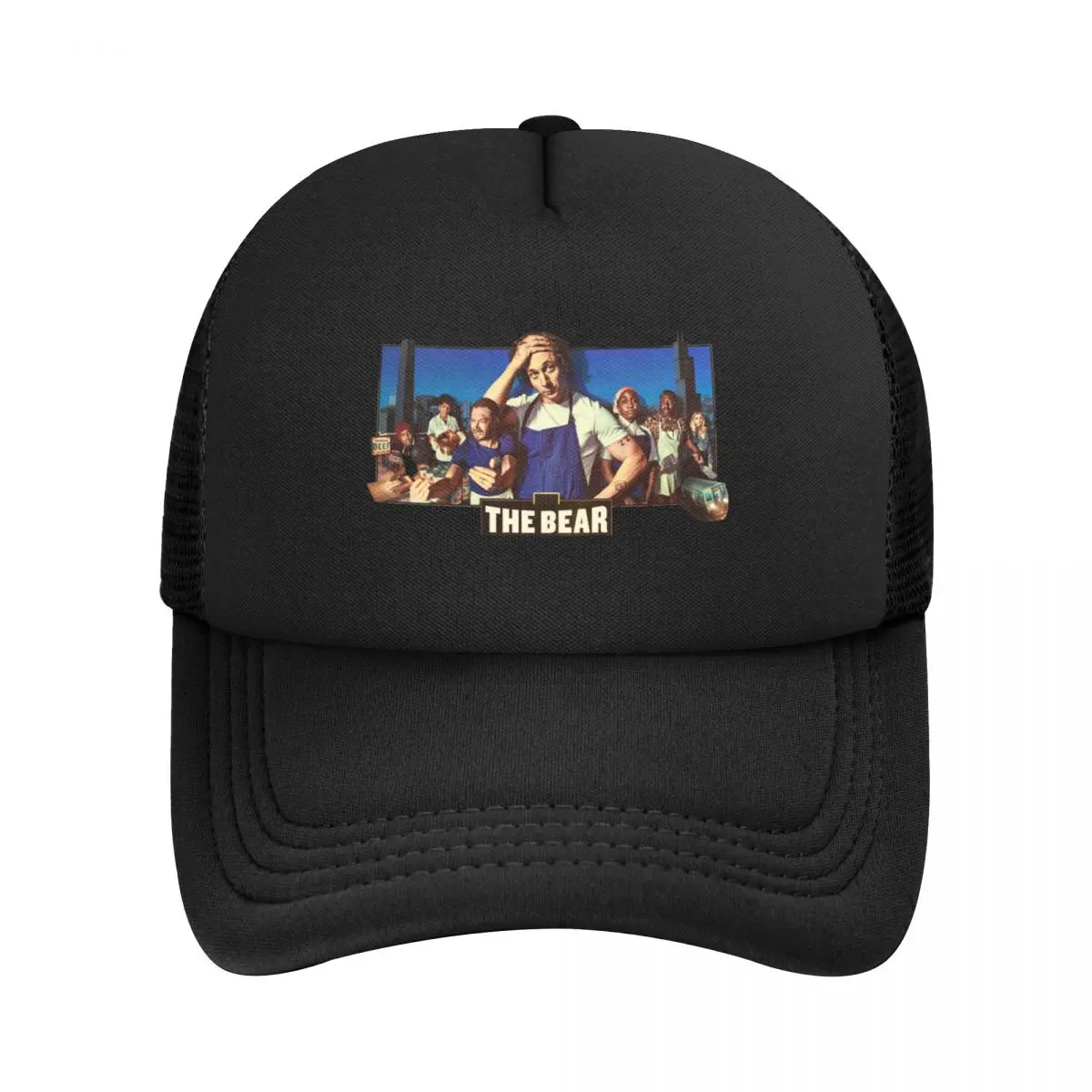 The Bear Tv Show Baseball Caps Mesh Hats Activities Peaked Adult Caps