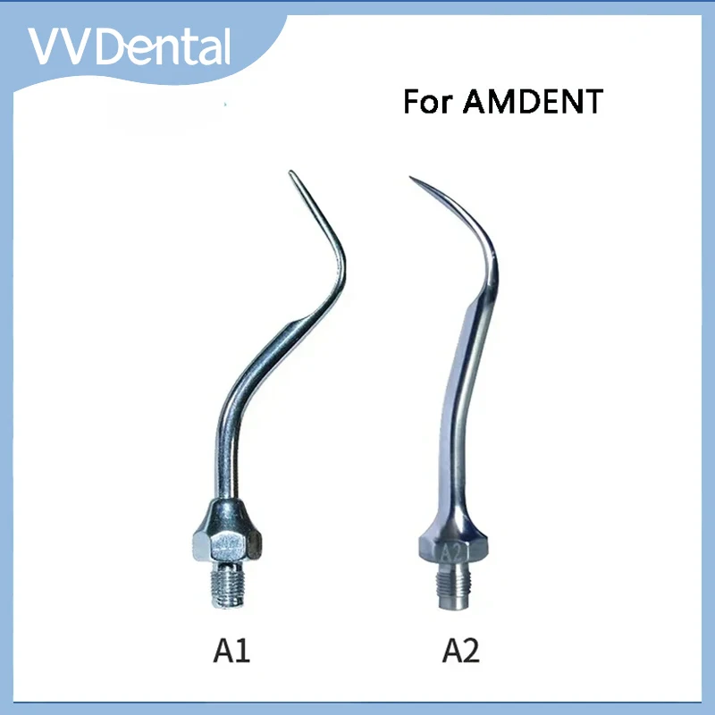 

VV Dental Ultrasonic Scaler Tip Fit AMDENT Handpiece Scaling Polishing Tip for Remove Calculu Teeth Cleaning Dentistry Tools