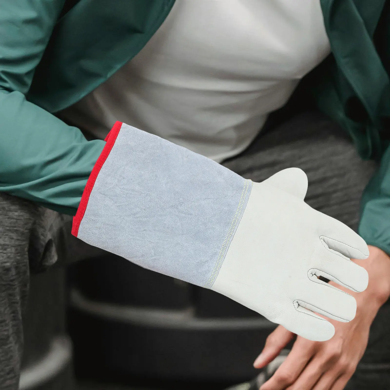 

1Pair Antifreeze Gloves Resistant Freezer Work Gloves Insulated Thermal Hand Protection for Ice Handling Low