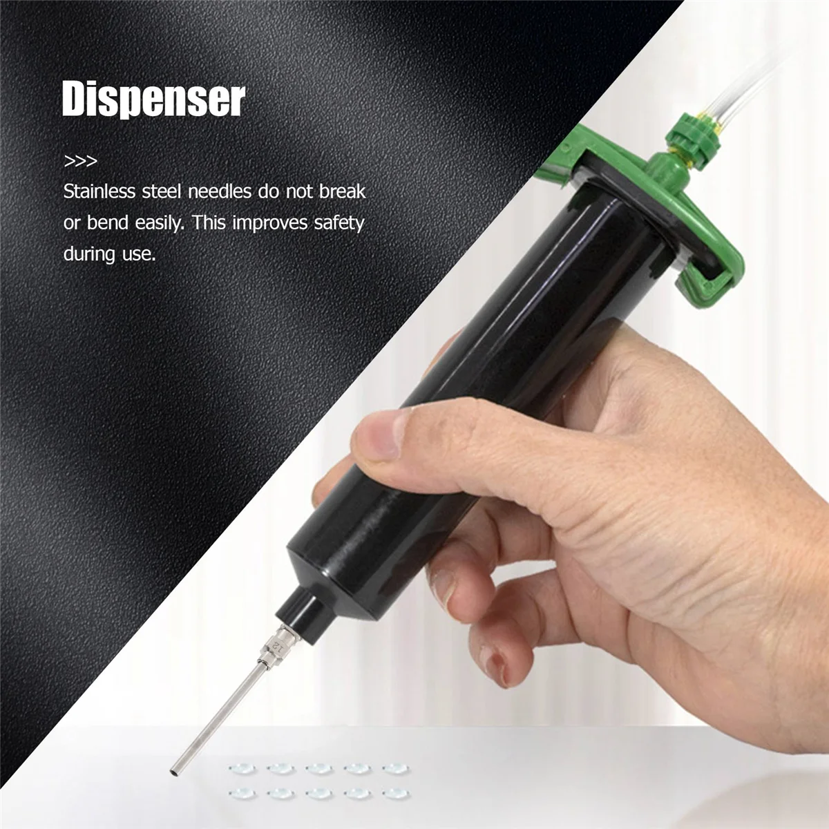 AT17 5 قطعة مقياس بلانت الفولاذ الاستغناء عن حقنة إبرة تلميح 12/16/18/20/25/38 جرام