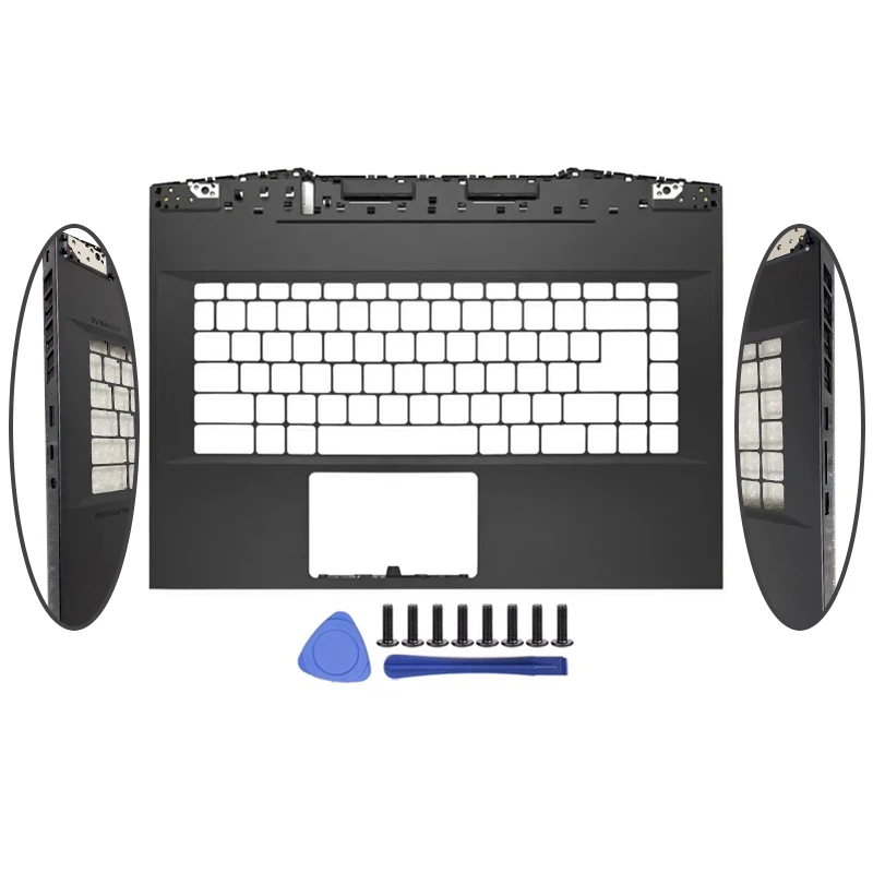 Dla MSI GE66 GP66 MS-1541 MS-1542 1543 Notebook LCD Tylna Pokrywa/Ramka Przednia/Pokrywa Zawiasów/Podpórka Pod Nadgarstki/Dolne Akcesoria LaptopCase — zdjęcie produktu 4
