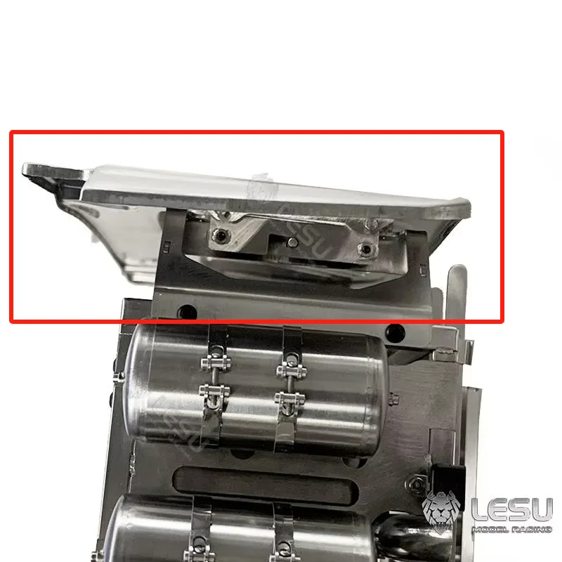 LESU 1/14 Tamiya heavy tractor truck simulation model equipment rack spoiler G-6194