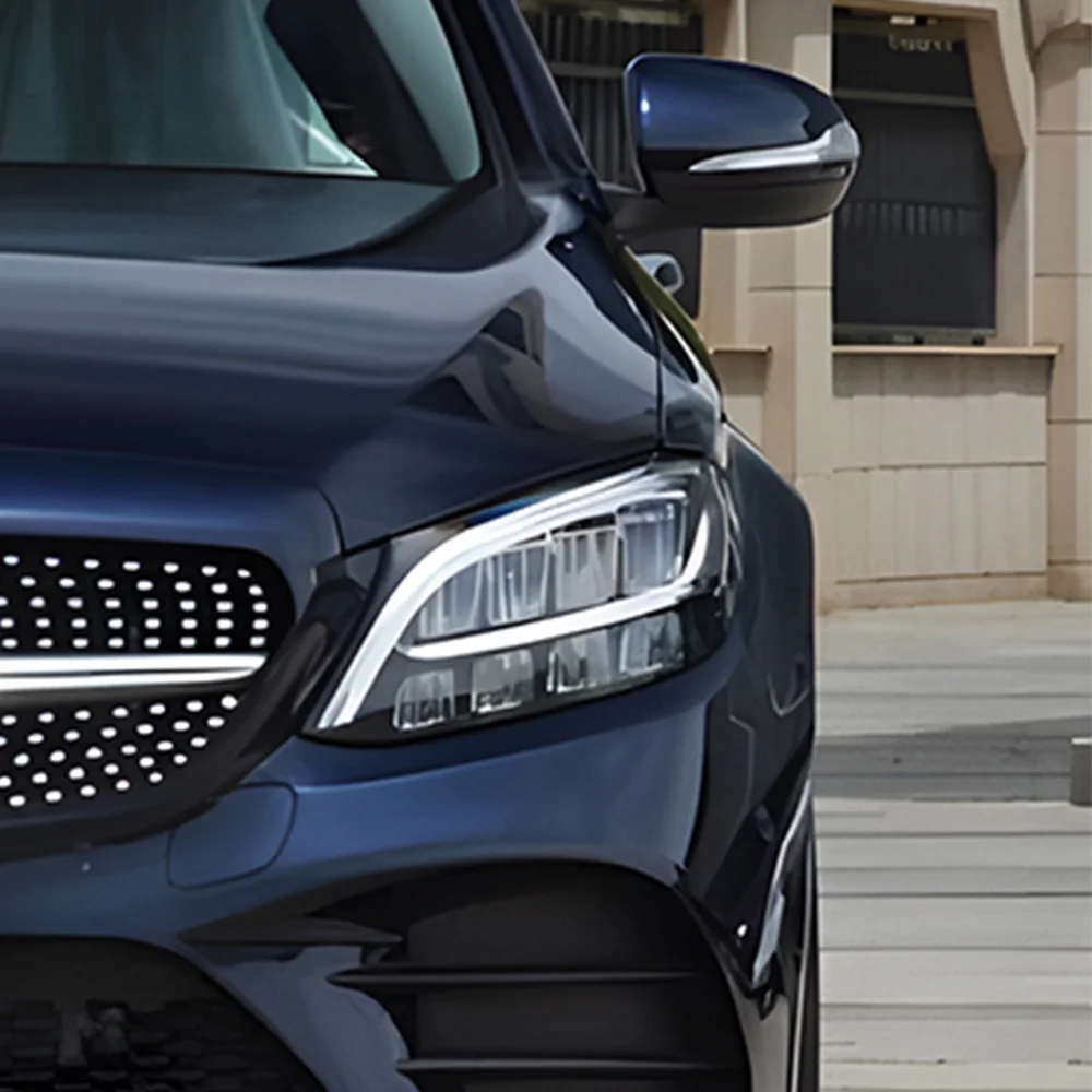 

Высококачественные автомобильные фары, сменная сборка для Benz C-Class W205 2019-2021, автомобильные передние лампы, светодиодные линзы проектора, аксессуары