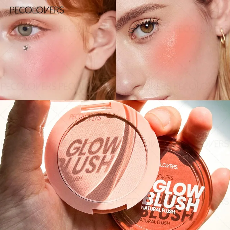 Paleta de rubor multicolor, ilumina el cutis de la cara, alto rendimiento de color, cara encantadora y linda, cosméticos faciales