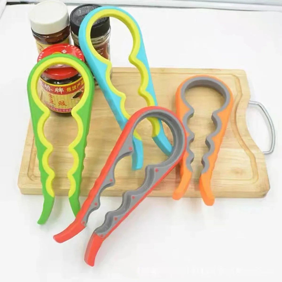 Multi Purpose Opener  Jar Openers Handy Save Strength Can Beer Bottle Cap Openers Lid Twist Off Tools Portable Kitchen