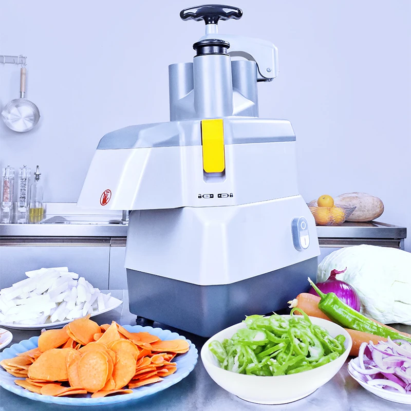 Коммерческая машина для резки овощей 150-200 кг/ч Многофункциональная машина для измельчения и нарезки овощей Автоматическая машина