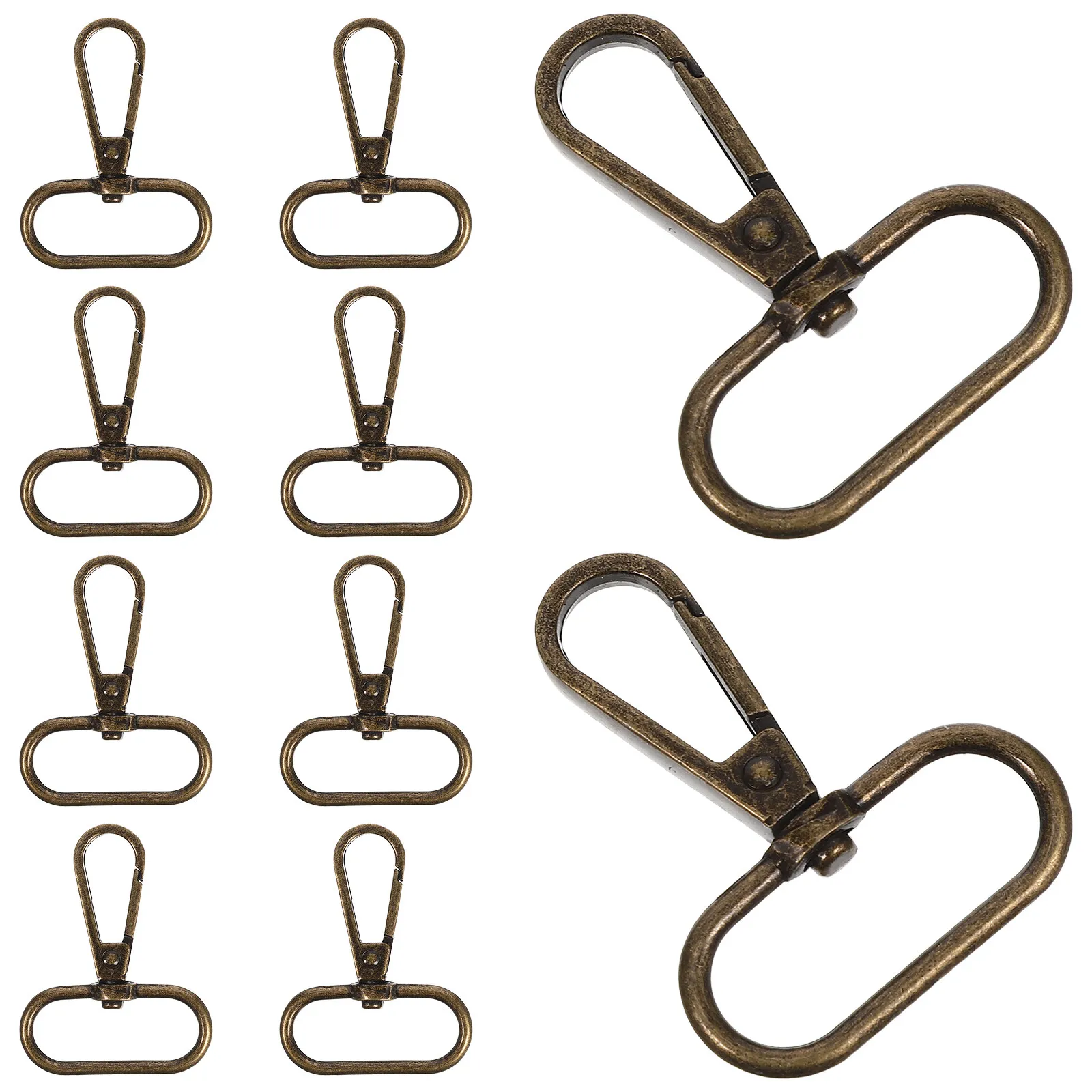 

15Pcs Zinc Alloy Swivel Lobster Clasps Heavy Duty DIY Keychain Clasps Jewelry Making Supplies Swivel Hooks Lobster Keychain