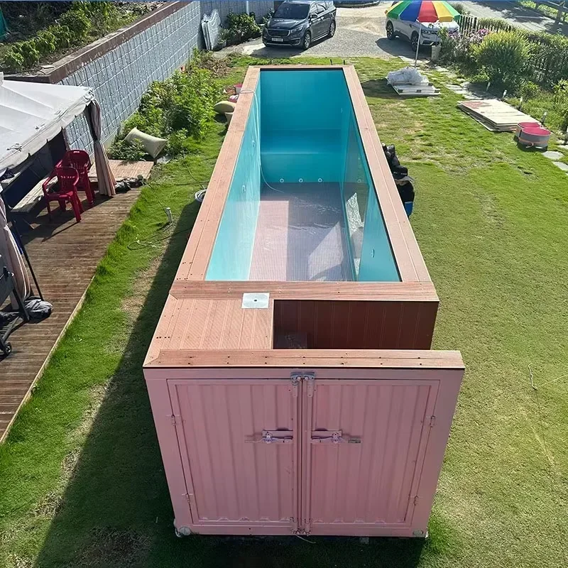 

Fiberglass Swimming PoolFree Designs Wholesale China Swimming Pools Container Prefab Home Moblie Swimming Pool for Sales Hot