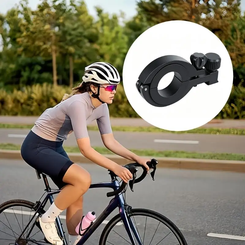 M76E Fahrradlichthalterung, verstellbare Lenkerklemme für Nachtreisen – Detail 9