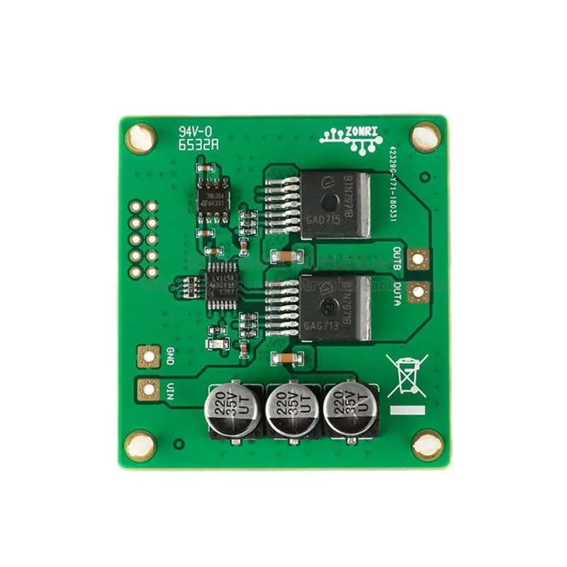 BTN7971B High-Power H-Bridge DC Motor Drive Module for Smart Car Applications
