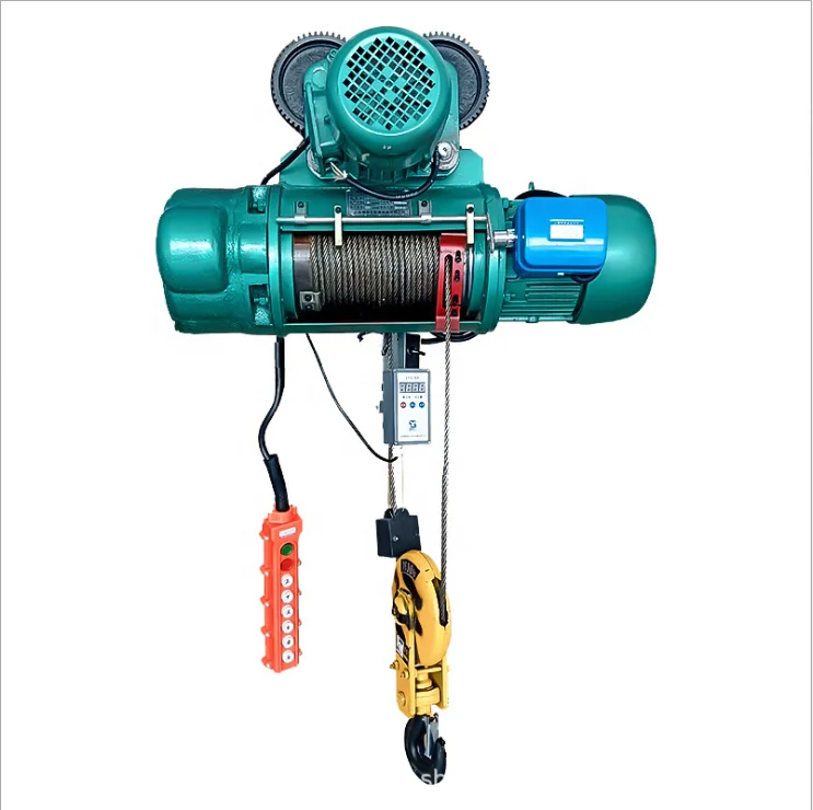 

Cheap price 5 ton 6m 9m 12m Electric Wire Rope Hoist for travelling crane