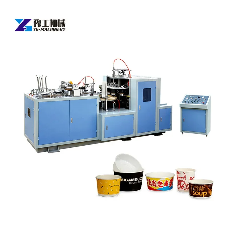 Automatic Paper Box Making Forming Machine Lunch Hamburger Box Three-dimensional Packing Machine Price Kraft Paper Box Machine