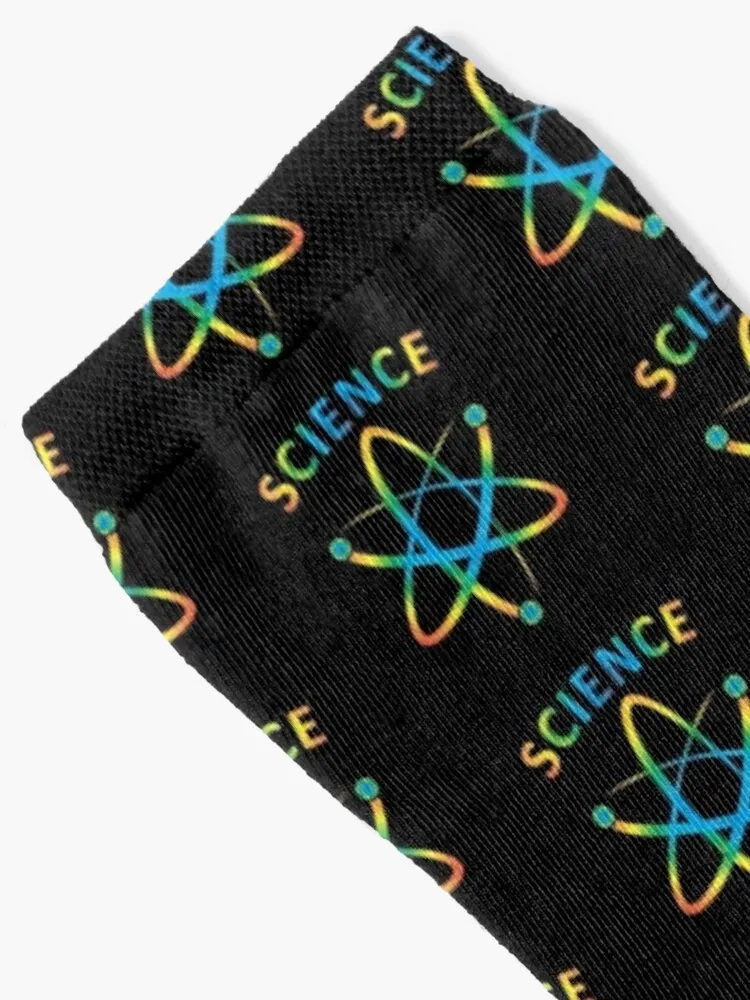 Science with rainbows colours Socks Warm Socks For Men