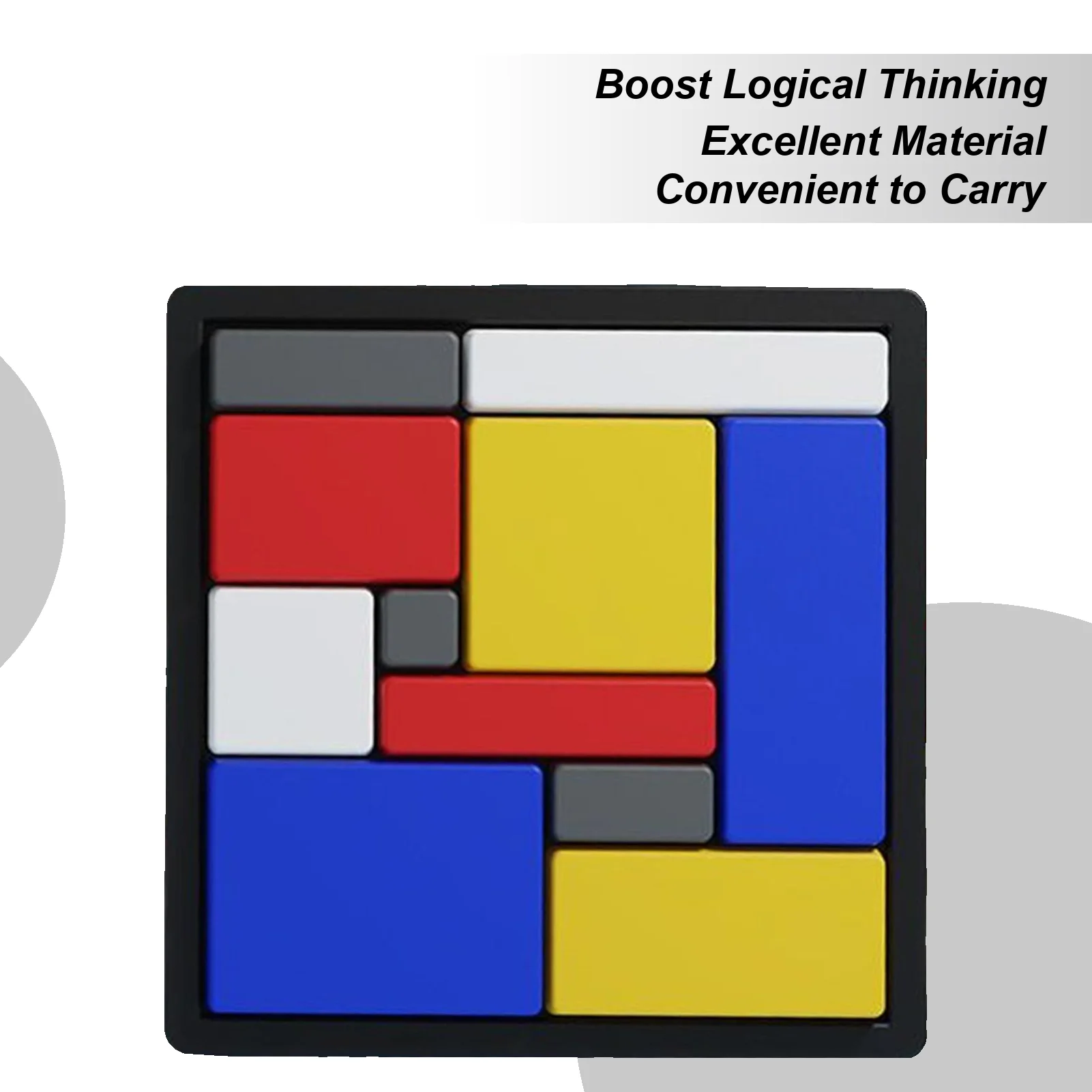 Logic Puzzle Brain Teaser Game Intelligence Developmental Toy Logical Thinking Training Puzzles For Kids Teens Adults Home
