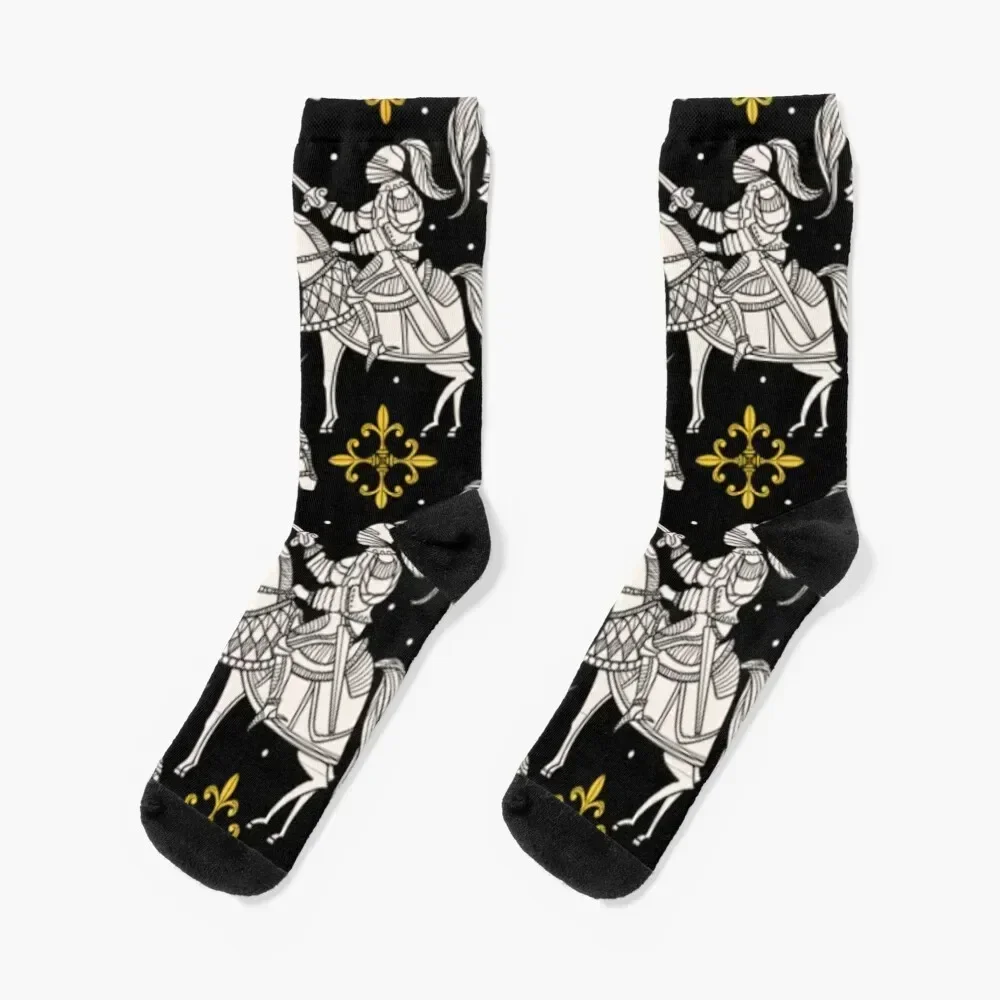 Teutonic Knights medieval warrior Socks cool new in's halloween man Mens Socks Women's