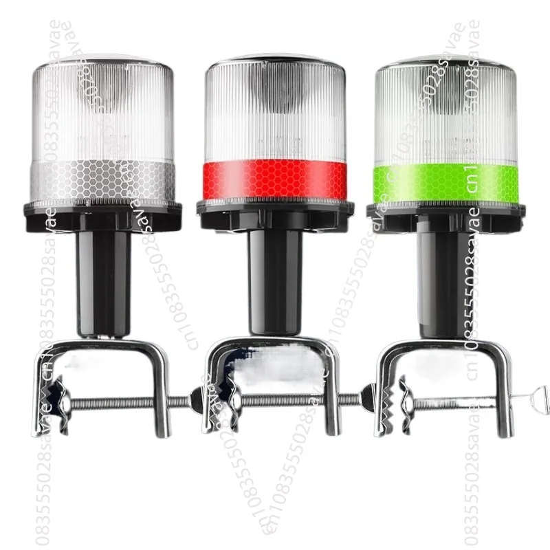 

LED Solar Beacon Light Boat Aeronautical Positioning Long Bright Always Bright Flash Obstacle Indicated Frequency