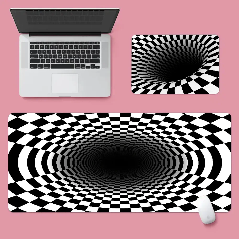 Vortex Illusion In Stocked Gamer Speed Mice Retail Small Rubber Mousepad Size For Game Keyboard Pad For Gamer