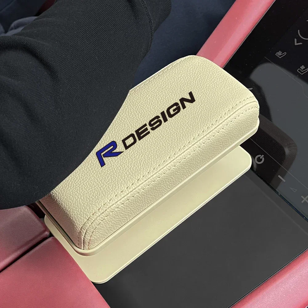 For Volvo R Design RDesign XC90 XC60 S60 V40 XC40 V60 V50 S40 XC70 C30 C70 C40 S70 S90 T4 Car Armrest Elbow Box Auto Accessories