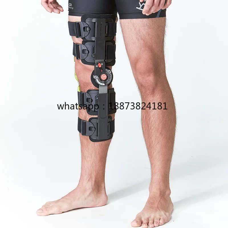 Medical Knee rehab Orthosis Support Lower Limbs Knee brace Fracture Leg Bracket support fast shipping