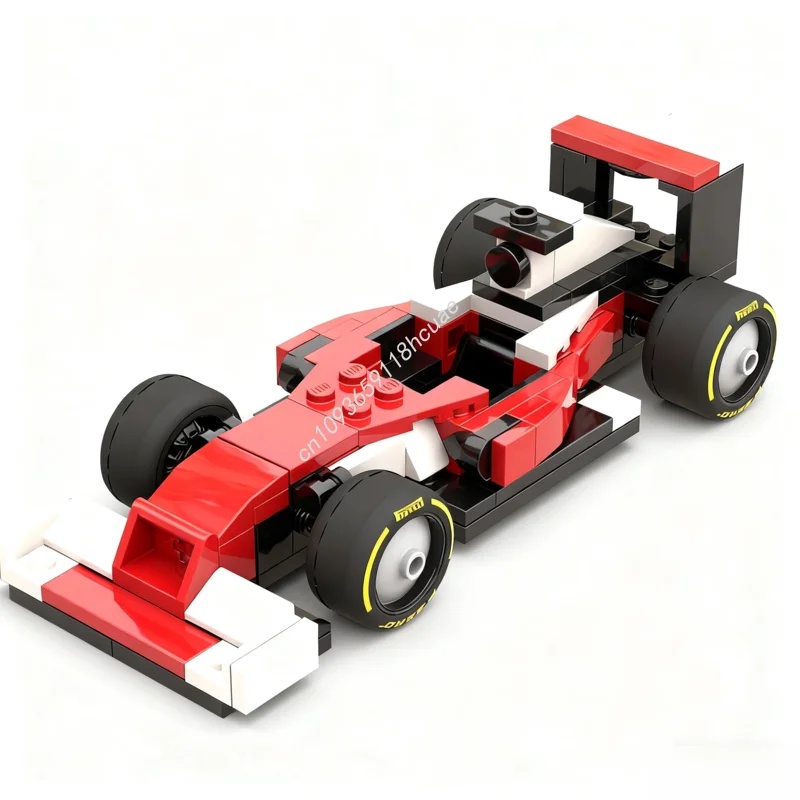 

113pcs MOC Scuderia Italian SF1 City Champions supercar Model Building blocks Modular Toys Kids craft Brick Christmas gifts
