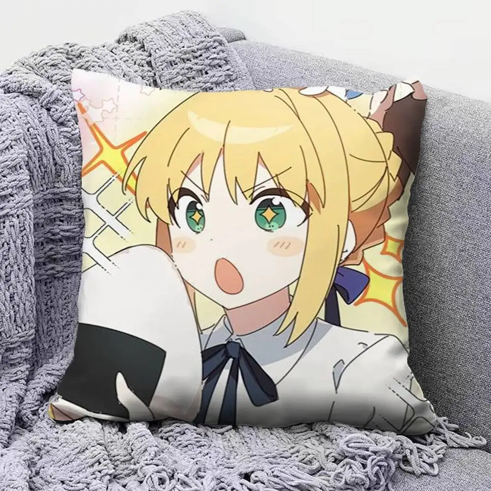 Artoria Pendragon Saber Fate Fgo FSN Home Sofa Cushion Covers and Aecorative Custom Pillow Covers - view 5