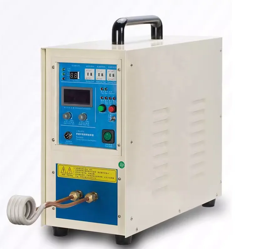 

IGBT Industrial Induction Melting Furnace 10-150kg for Gold Silver Copper Steel Metal Smelting