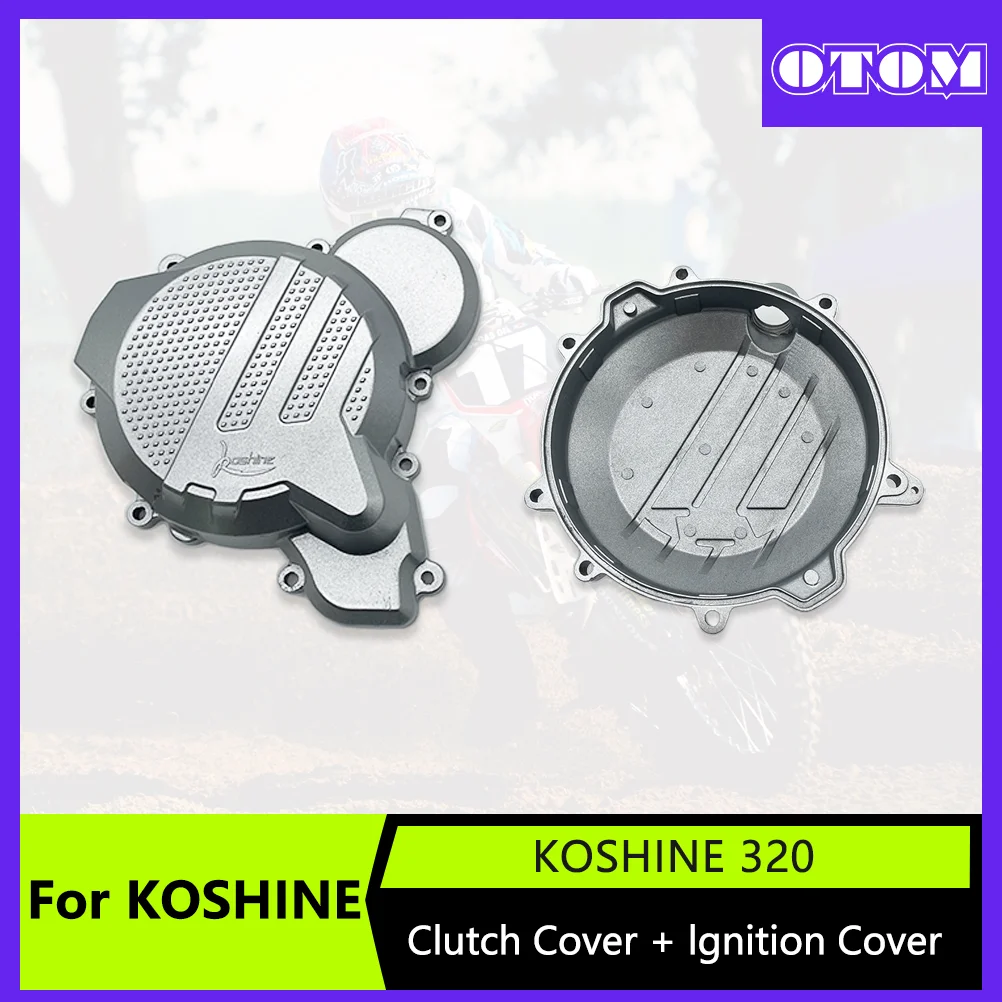 

Защитная крышка сцепления и магнето (статора) OTOM для мотоциклов KOSHINE 2-тактных 250, 300, 320 (запчасти для кроссовых мотоциклов)