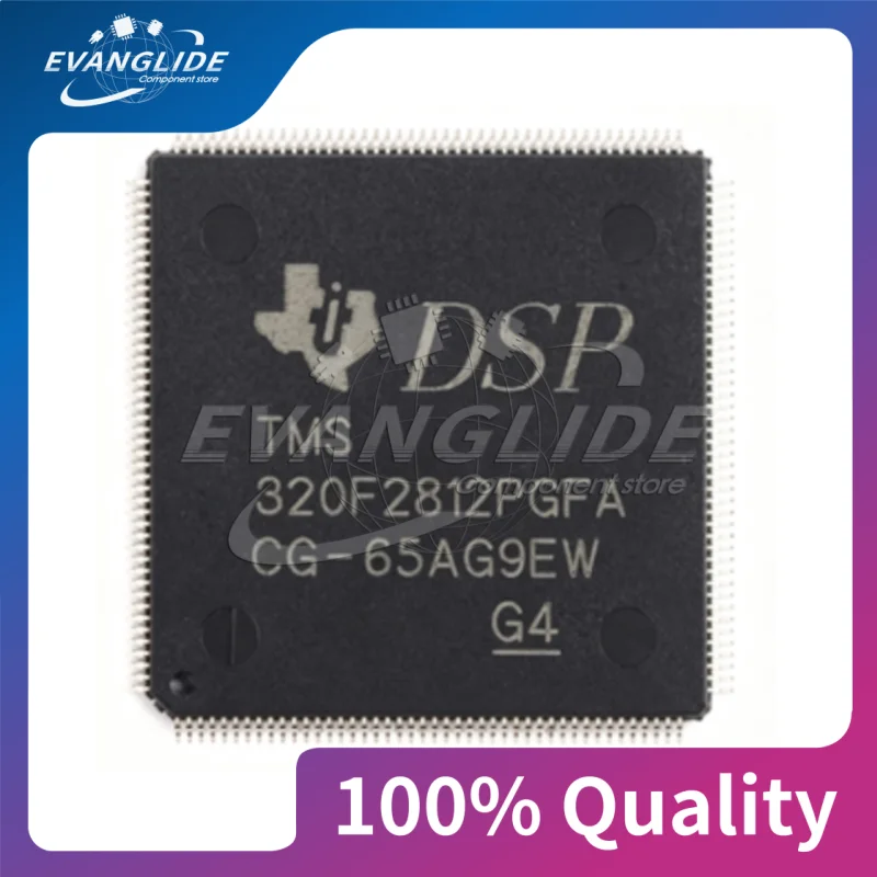 1 PCS/LOT TMS320F28232PGFA TMS320F2812PGFA  LQFP176 32-bit digital signal controller