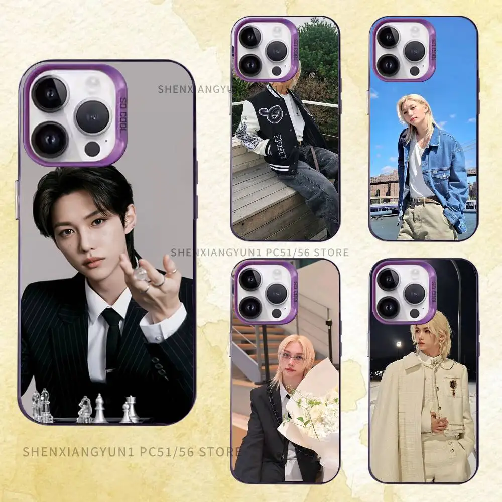 

Popular Kpop Band S-Skz F-Felix Phone Case For iPhone 17 16e 16 15 14 13 12 Pro Max X XR XS MAX Back Cover