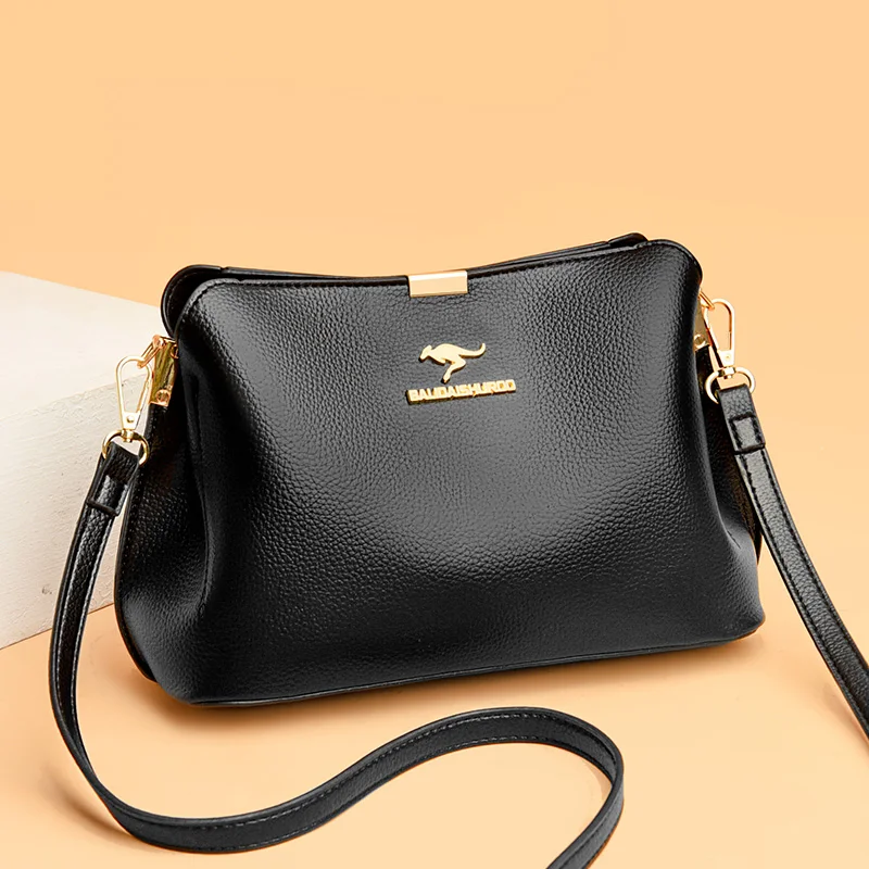 Bags Handbags Women Famous Brands Genuine Leather Shoulder Bags for Women 2022 Purses and Handbag Luxury Designer Cross Body Bag