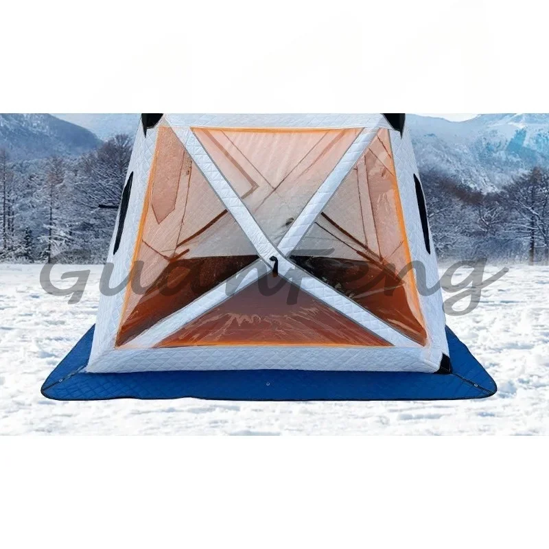 Automatic winter ice fishing tent