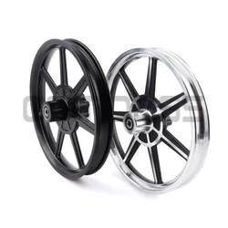 Motorcycle 14 inch Aluminum Front Disc Brake Wheel Hub Rim For Electric Scooters E-bike Folding Bicycles 14x2.125 14x1.75 Tire