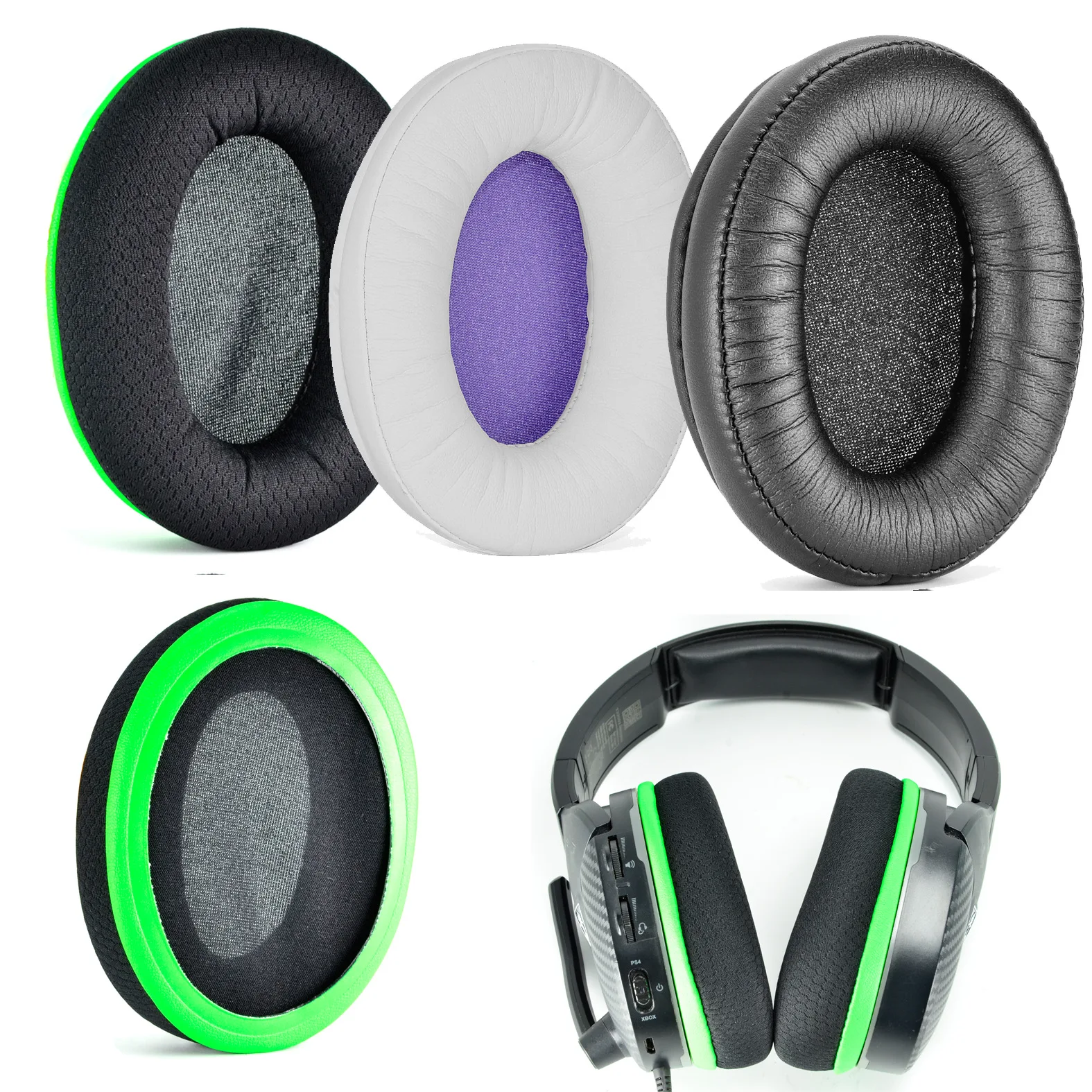 Replacement Ear Pads Cushion Earpad For Turtle Beach Recon 200 Headphone