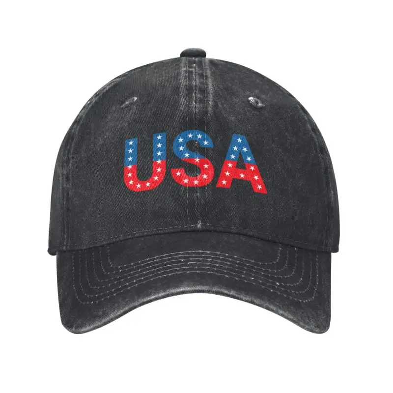 

Custom Cotton American Flag Happy Fourth Of July USA Gifts Baseball Cap Hip Hop Women Men's Adjustable Dad Hat Summer