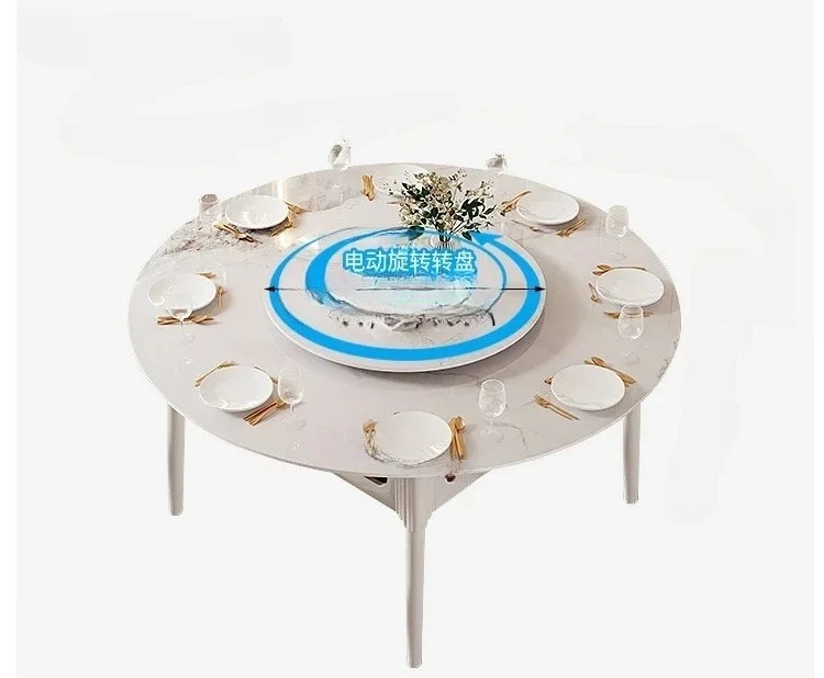 

Fire-roasted mahjong table for home living room dining table fully automatic silent multi-function mahjong machine dual-purpose