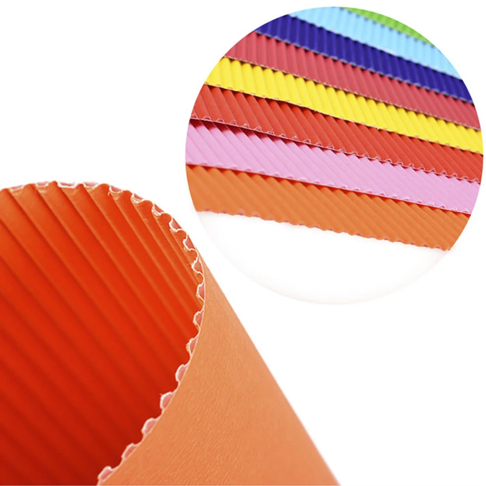 

56pcs Crafts Corrugated Cardstock Sheets Children Diy Paper For Kids Cardstock Art Project Diy Paper Supplies Gift Ideas